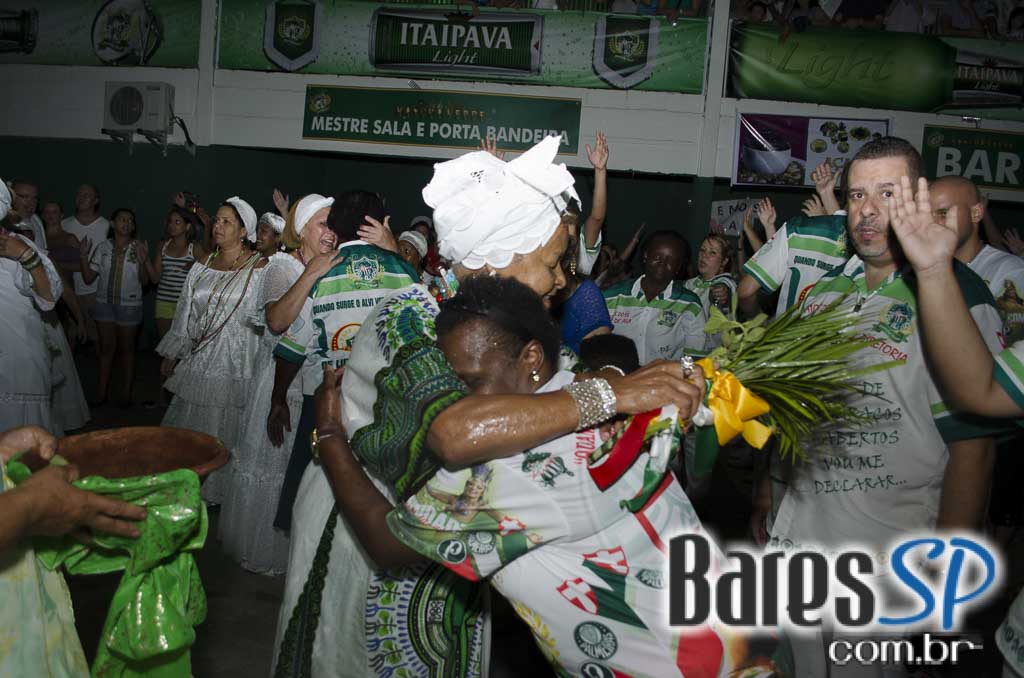 Ensaios da Escola de Samba Mancha Verde para o Carnaval de São Paulo 2015