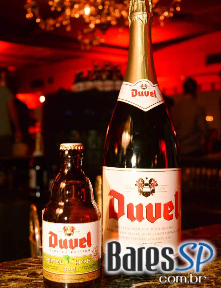 Terraço Itália recebeu lançamento oficial da edição limitada da Duvel Tripel Hop Terraço Itália recebeu lançamento oficial da edição limitada da Duvel Tripel Hop