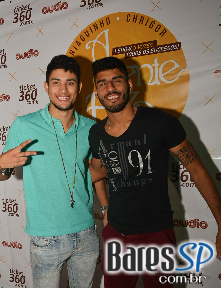 Thiaguinho, Péricles e Chrigor apresentaram o show A Gente Faz a Festa no Audio Club Thiaguinho, Péricles e Chrigor apresentaram o show A Gente Faz a Festa no Audio Club