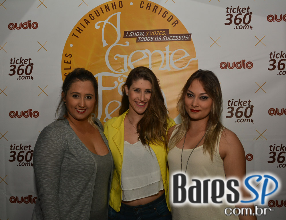 Thiaguinho, Péricles e Chrigor apresentaram o show A Gente Faz a Festa no Audio Club Thiaguinho, Péricles e Chrigor apresentaram o show A Gente Faz a Festa no Audio Club