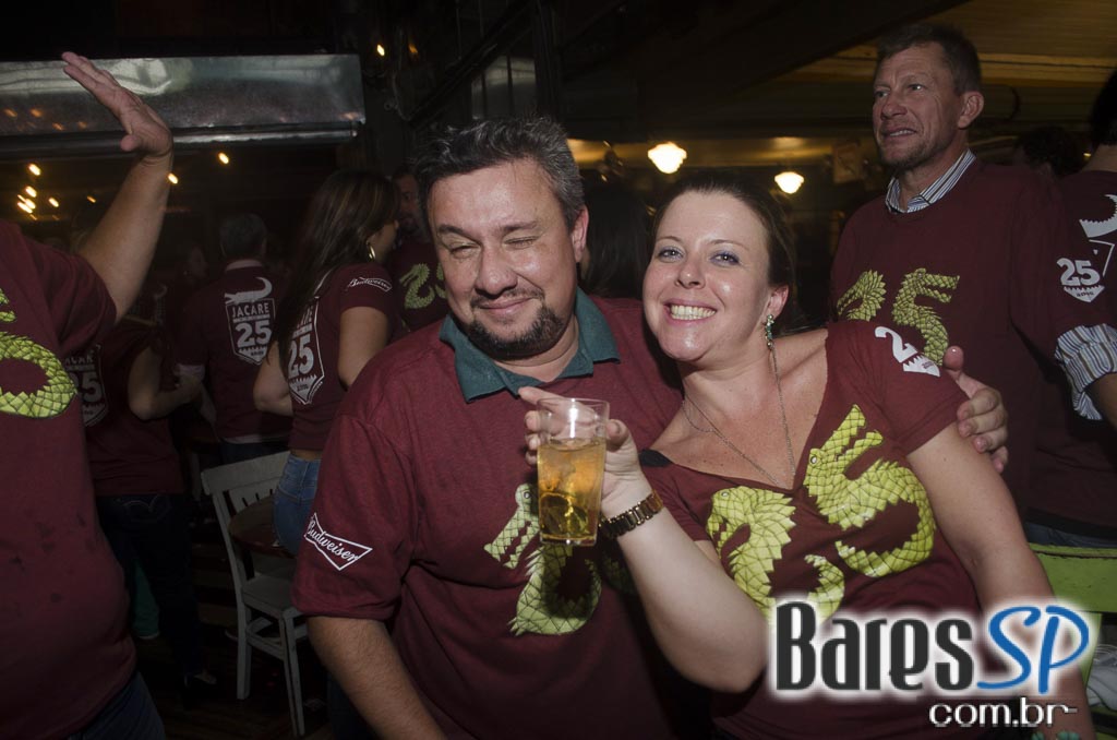 Jacaré Grill comemora 25 anos com atrações especiais na terça Jacaré Grill comemora 25 anos com atrações especiais na terça