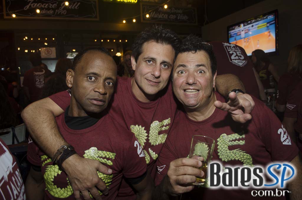 Jacaré Grill comemora 25 anos com atrações especiais na terça Jacaré Grill comemora 25 anos com atrações especiais na terça