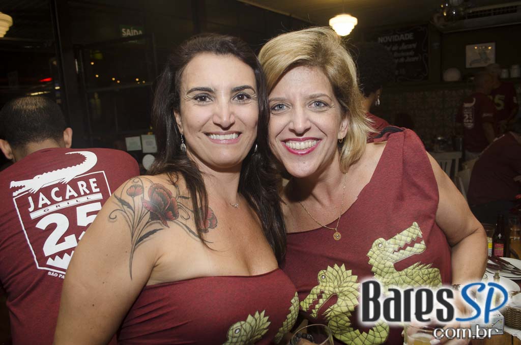 Jacaré Grill comemora 25 anos com atrações especiais na terça Jacaré Grill comemora 25 anos com atrações especiais na terça