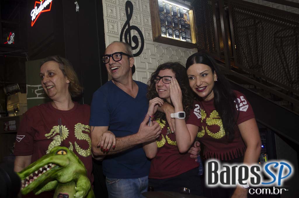 Jacaré Grill comemora 25 anos com atrações especiais na terça Jacaré Grill comemora 25 anos com atrações especiais na terça