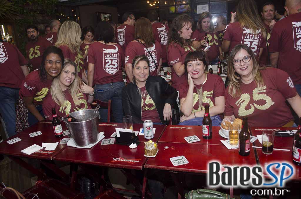 Jacaré Grill comemora 25 anos com atrações especiais na terça Jacaré Grill comemora 25 anos com atrações especiais na terça