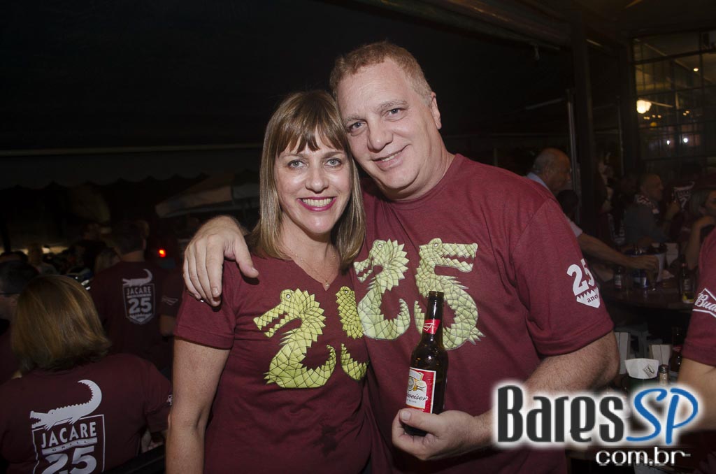 Jacaré Grill comemora 25 anos com atrações especiais na terça Jacaré Grill comemora 25 anos com atrações especiais na terça