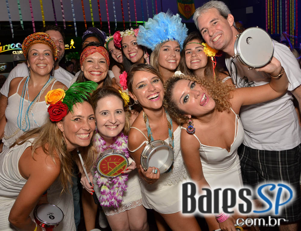 Ensaio Aberto do Bangalafumenga em São Paulo, no Carioca Club Ensaio Aberto do Bangalafumenga em São Paulo, no Carioca Club