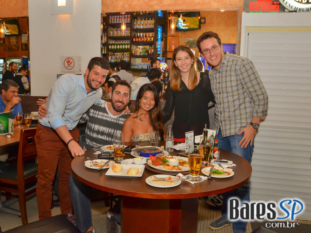 The Joy ofereceu ambiente descontraído e cardápio variado de cervejas e petiscos The Joy ofereceu ambiente descontraído e cardápio variado de cervejas e petiscos