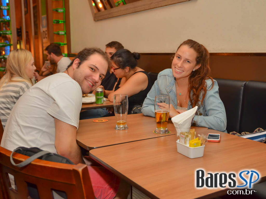 The Joy ofereceu ambiente descontraído e cardápio variado de cervejas e petiscos The Joy ofereceu ambiente descontraído e cardápio variado de cervejas e petiscos