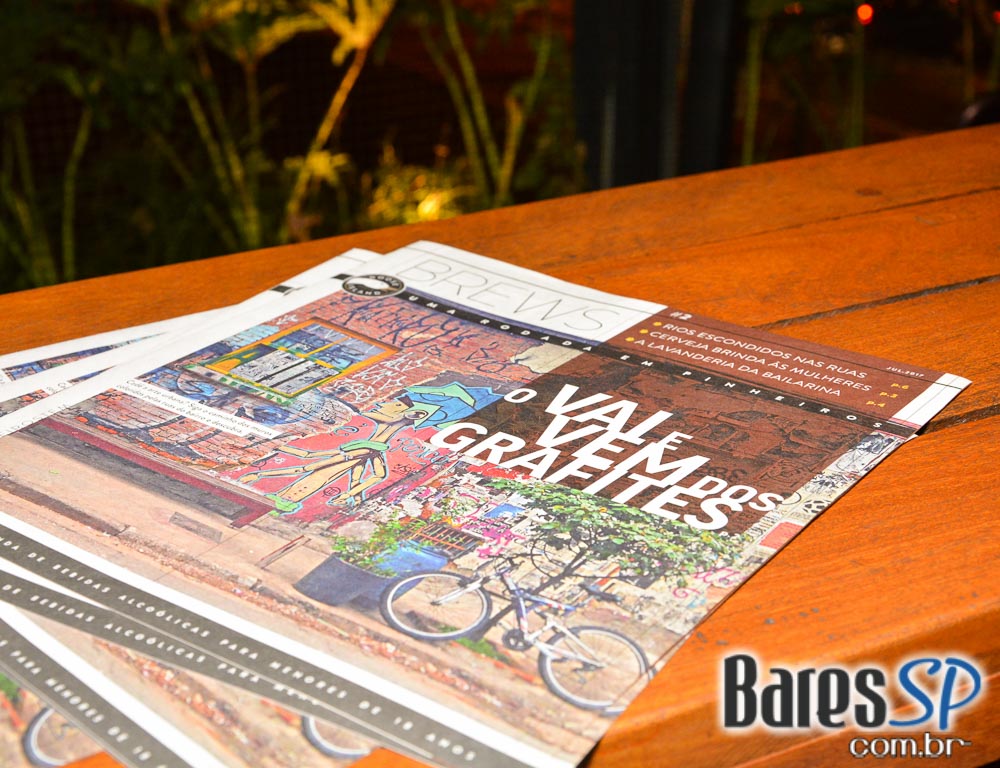 Festa de lançamento do jornal Brews aconteceu na Goose Island Brewhouse Festa de lançamento do jornal Brews aconteceu na Goose Island Brewhouse