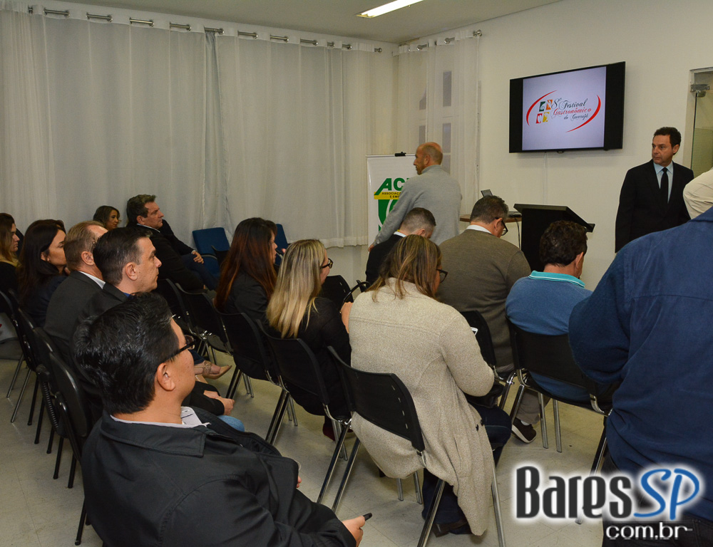 Lançamento da 8º edição do Festival Gastronômico do Guarujá na Abrasel SP Lançamento da 8º edição do Festival Gastronômico do Guarujá na Abrasel SP