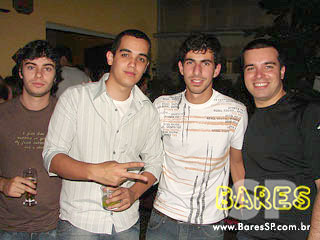 Banda Fibra Ótica no Caretas Bar Banda Fibra Ótica no Caretas Bar