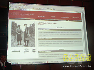 Coquetel de lançamento do 'Master of Food & Wine América do Sul 2009' no Upstairs Bar Coquetel de lançamento do 'Master of Food & Wine América do Sul 2009' no Upstairs Bar