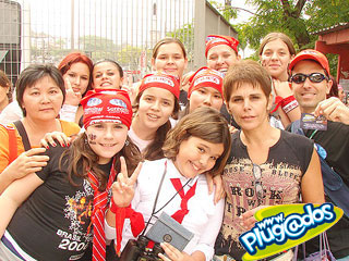 Ação Promocional Plugados Adria – Show RBD – Portão 2 Ação Promocional Plugados Adria – Show RBD – Portão 2