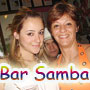 Tarde de sábado no Bar Samba