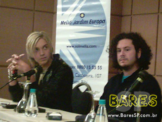 Entrevista coletiva com a banda THE CALLING Entrevista coletiva com a banda THE CALLING