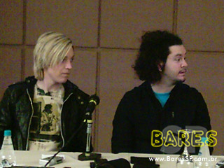 Entrevista coletiva com a banda THE CALLING Entrevista coletiva com a banda THE CALLING