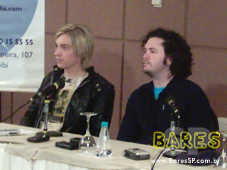 Entrevista coletiva com a banda THE CALLING Entrevista coletiva com a banda THE CALLING