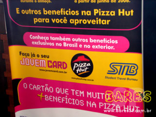 Lançamento da Carteira Jovem da STB na Pizza Hut Lançamento da Carteira Jovem da STB na Pizza Hut