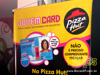 Lançamento da Carteira Jovem da STB na Pizza Hut Lançamento da Carteira Jovem da STB na Pizza Hut