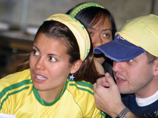 Torcida Amarula - Jogo Brasil x França no Chácara Santa Cecília Torcida Amarula - Jogo Brasil x França no Chácara Santa Cecília
