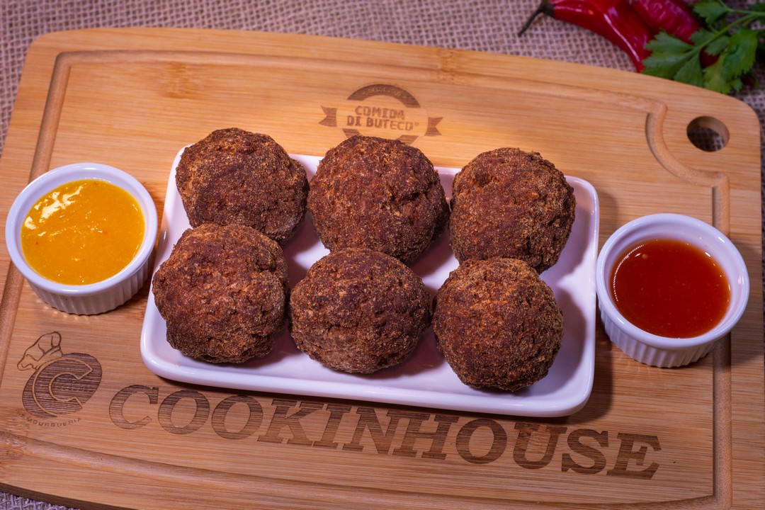 bolinho de cupim do chef