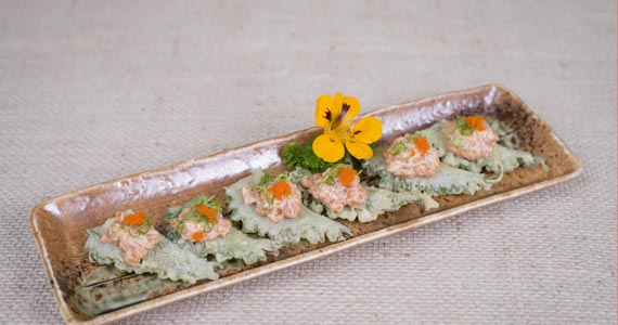 Restaurant Week Tempura de Shisso