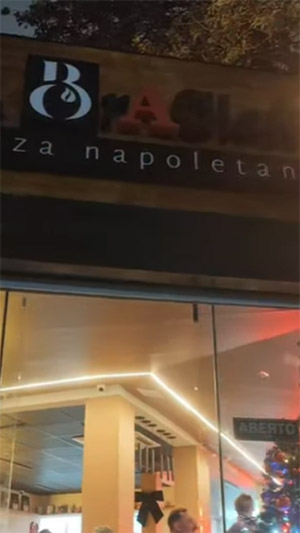 na redes sociais Alexandra Mikael Massad