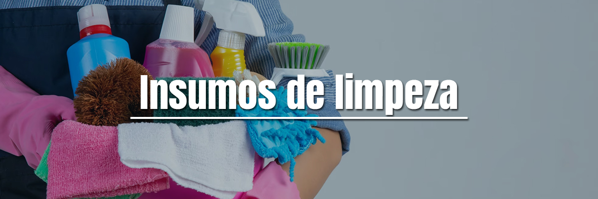 Insumos de limpeza
