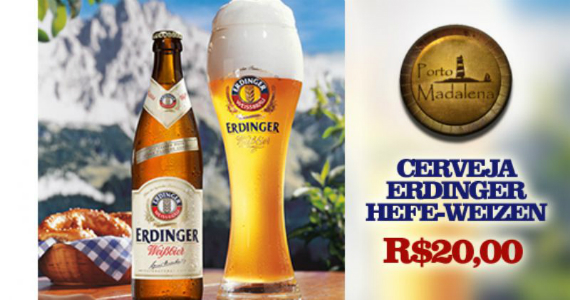 Promoção da cerveja Erdinger no Porto Madalena!!!