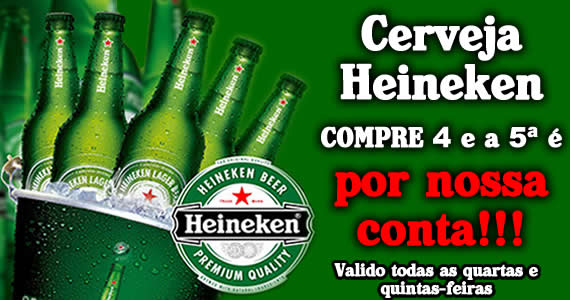 Promoção Heineken no Willi Willie 