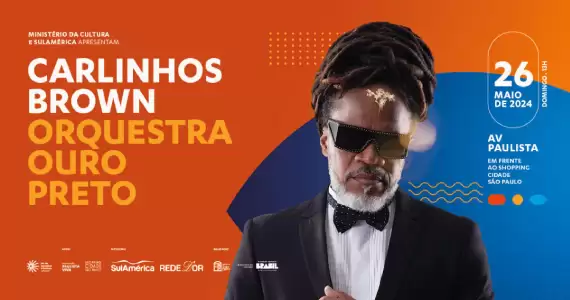 Carlinhos Brown e Orquestra Ouro Preto Av. Paulista