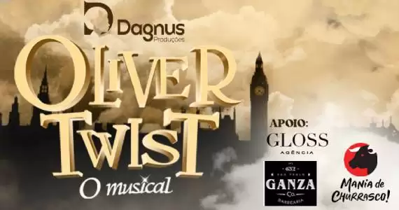 Oliver Twist O Musical no Teatro Opus Frei Caneca