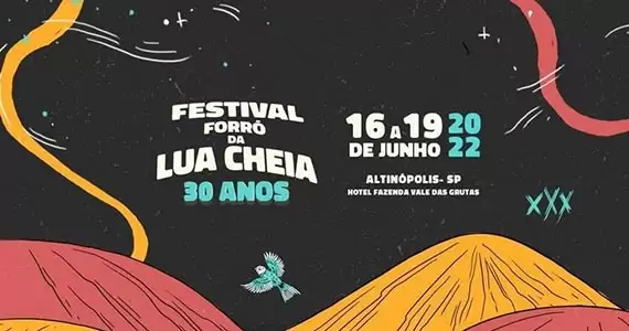 Festival Forró da Lua Cheia acontece no Hotel Fazenda Vale das Grutas