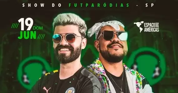 FutParódias faz show no Espaço das Américas