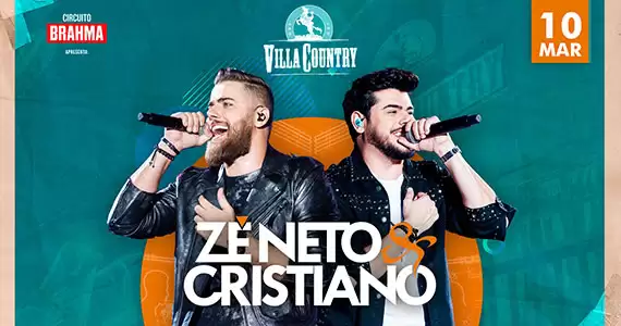 Zé Neto & Cristiano fazem grande show no Villa Country